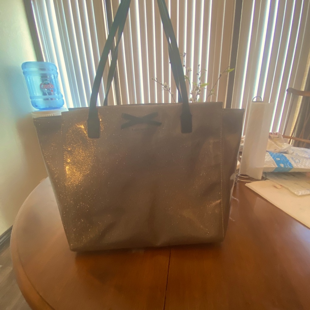 Kate Spade Mavis Street glitter Tote